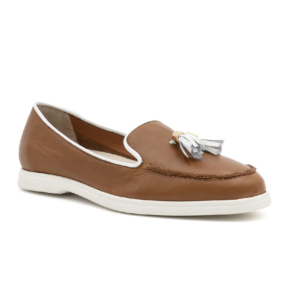 Amalfi by rangoni Mocassino Rampichino marrone Sconto