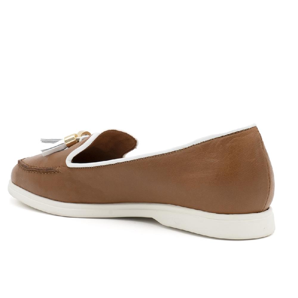 Amalfi by rangoni Mocassino Rampichino marrone Sconto
