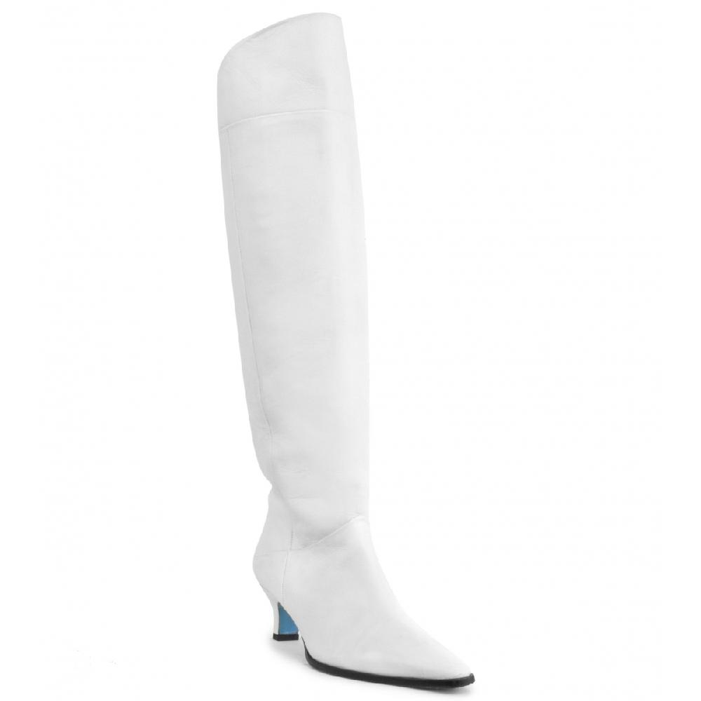 Amalfi by rangoni Stivale cuissard Drupi white Nuova