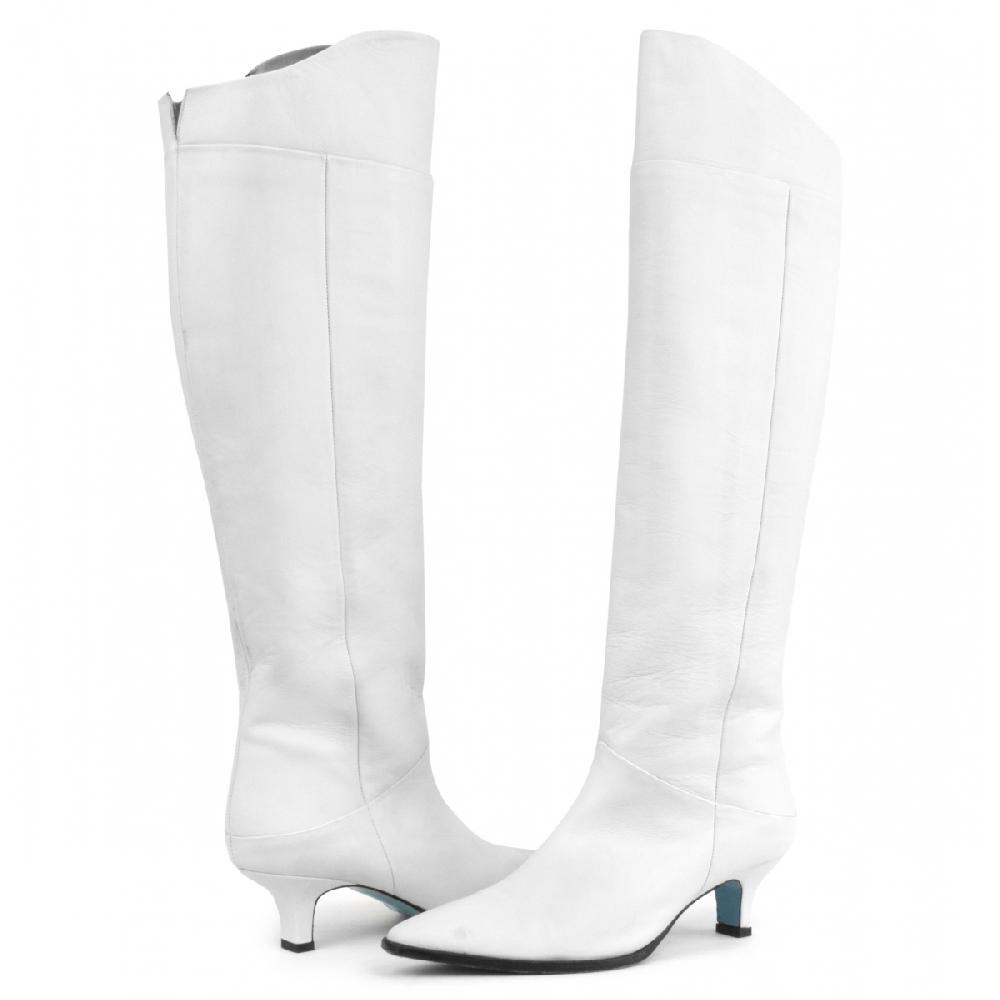 Amalfi by rangoni Stivale cuissard Drupi white Nuova