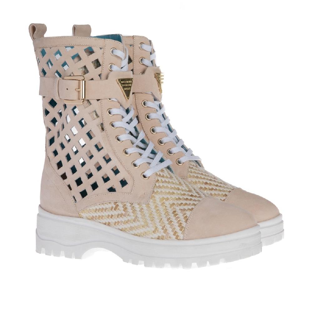 Amalfi by rangoni Stivaletto Bree beige Nuovo