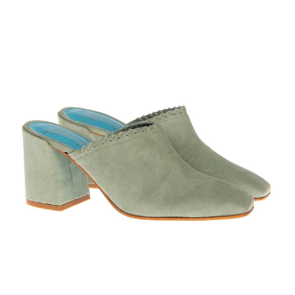 Amalfi by rangoni Mules Katia salvia Vendita