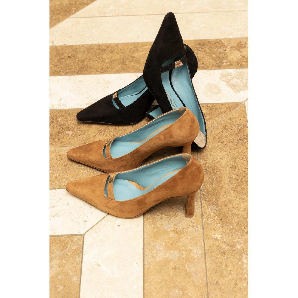 Amalfi by rangoni Décolleté Fanny cognac Pezzi Unici