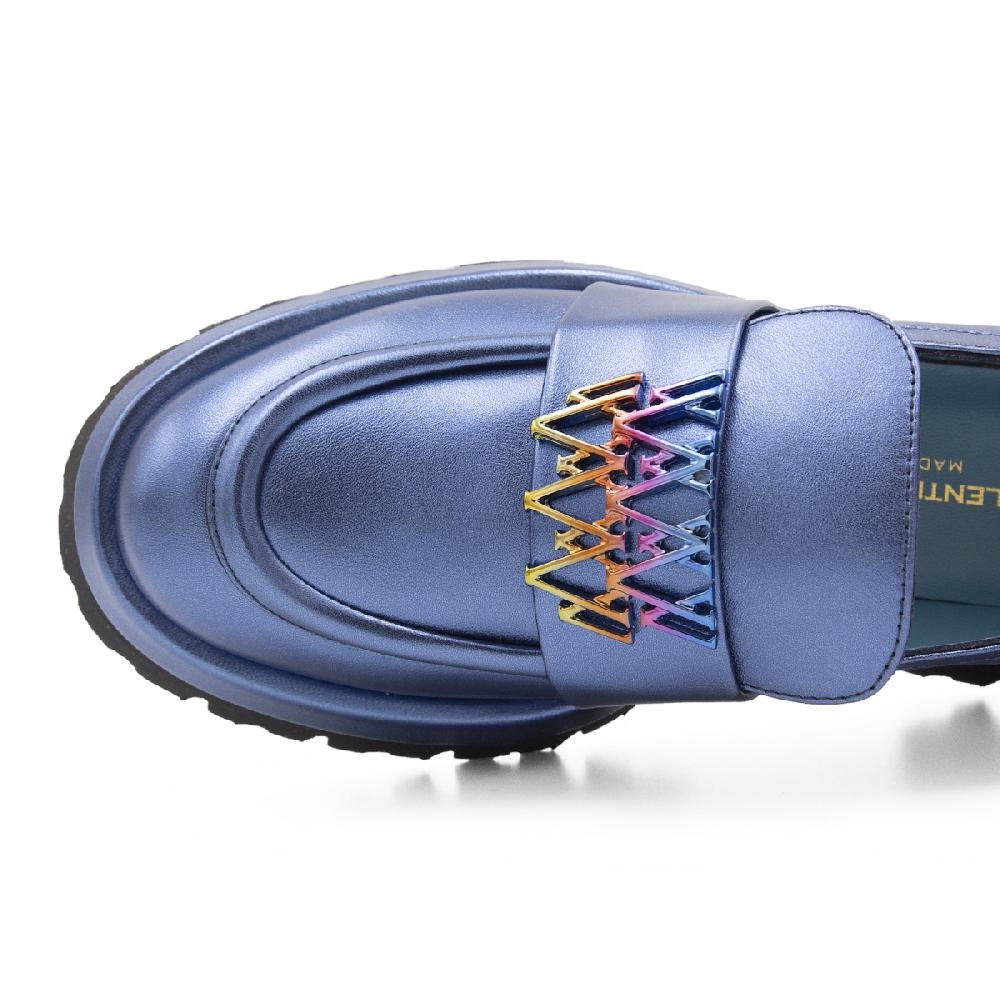Amalfi by rangoni Mocassino Frida blu Promozione Limitata