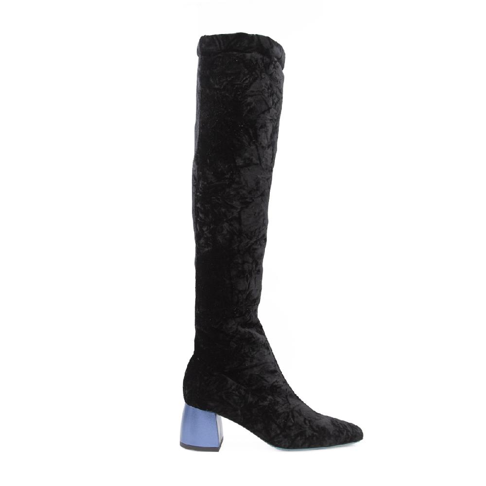 Amalfi by rangoni Stivale cuissard Miluna nero Prezzo Ridotto