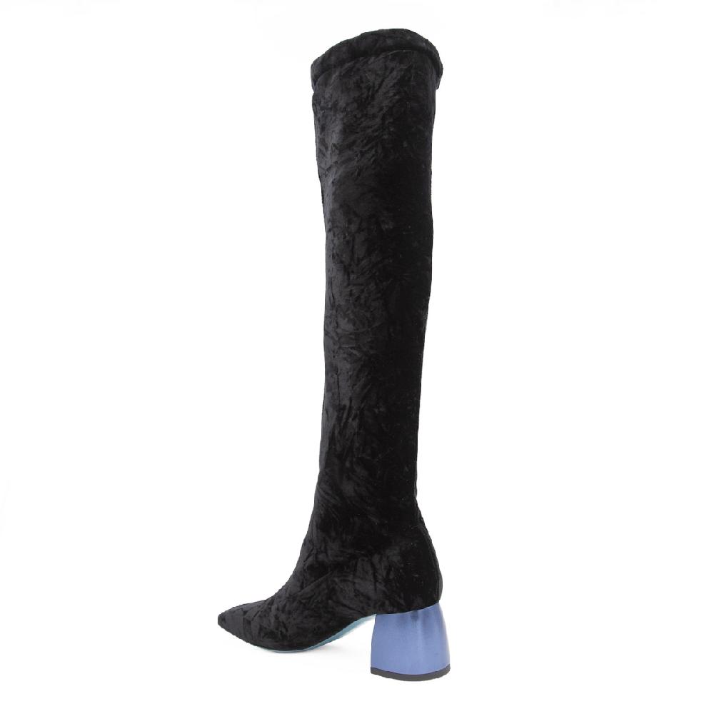 Amalfi by rangoni Stivale cuissard Miluna nero Prezzo Ridotto