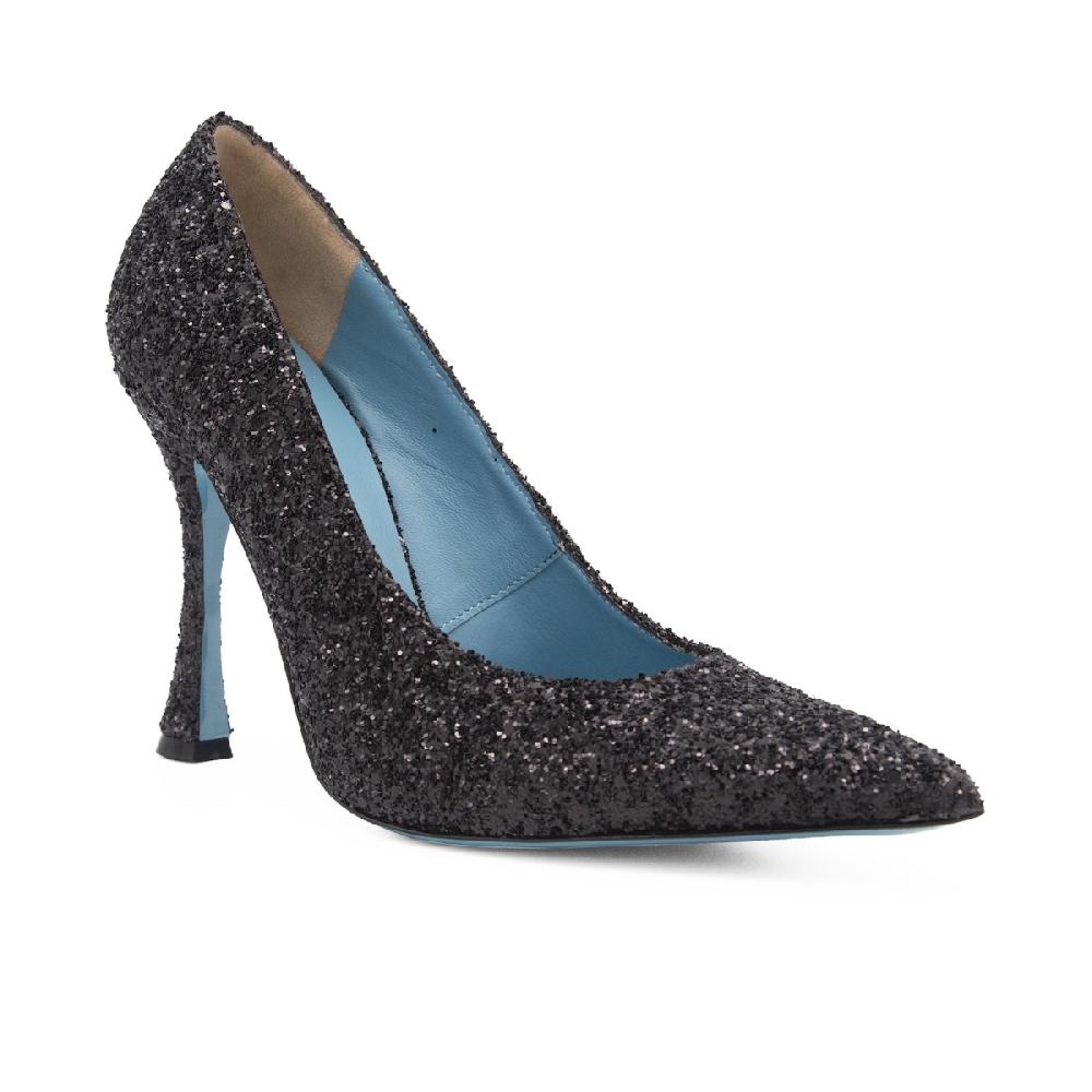 Amalfi by rangoni Décolleté Semplice in glitter nero Economico