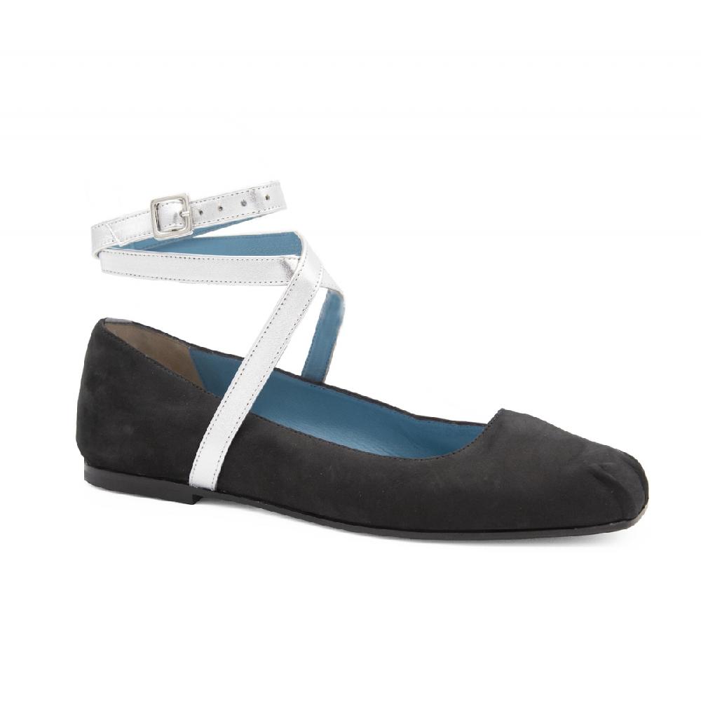 Amalfi by rangoni Ballerina Birba black Saldi