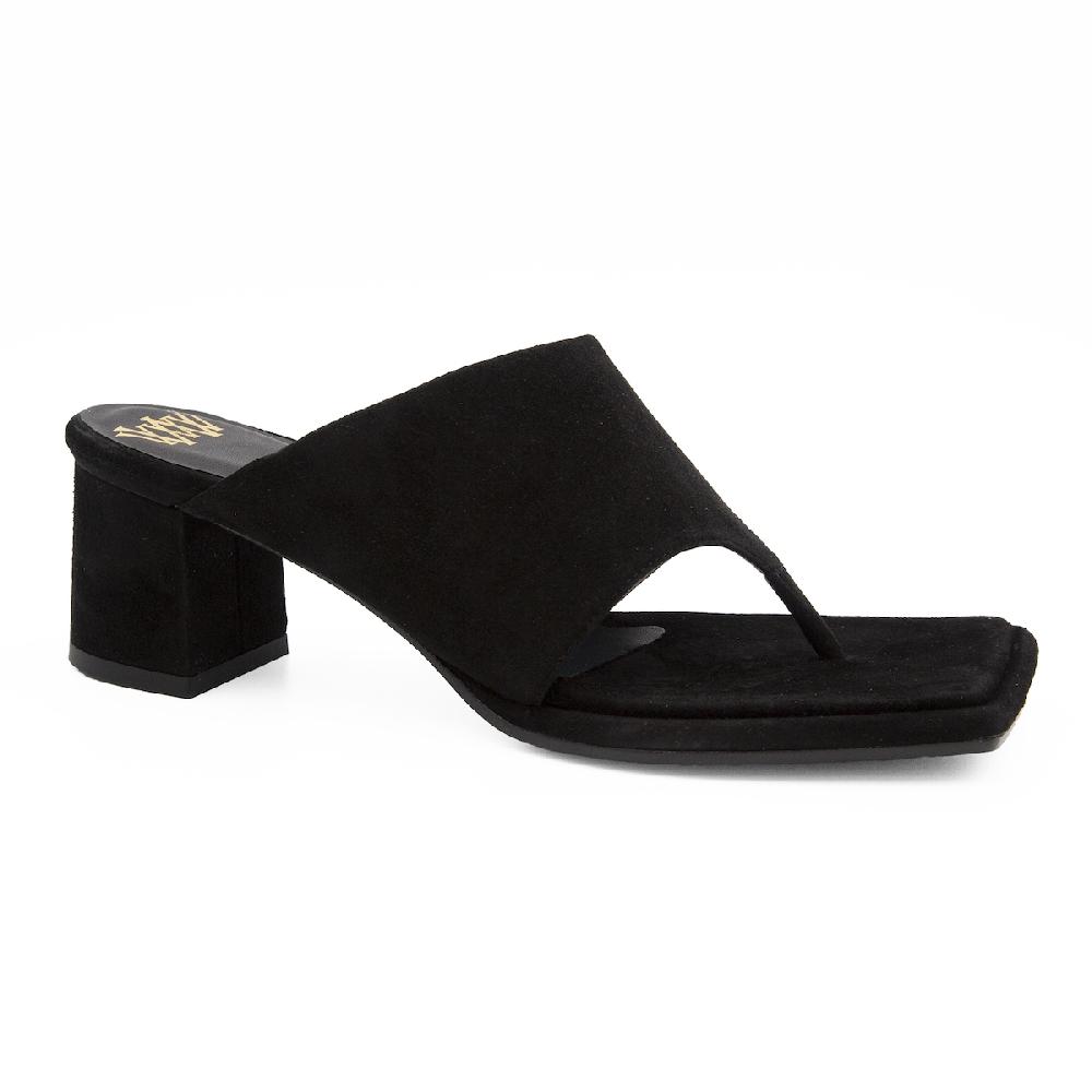 Amalfi by rangoni Mule infradito Desiderio nero Negozio