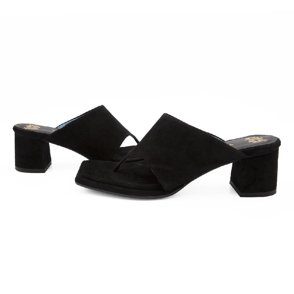 Amalfi by rangoni Mule infradito Desiderio nero Negozio