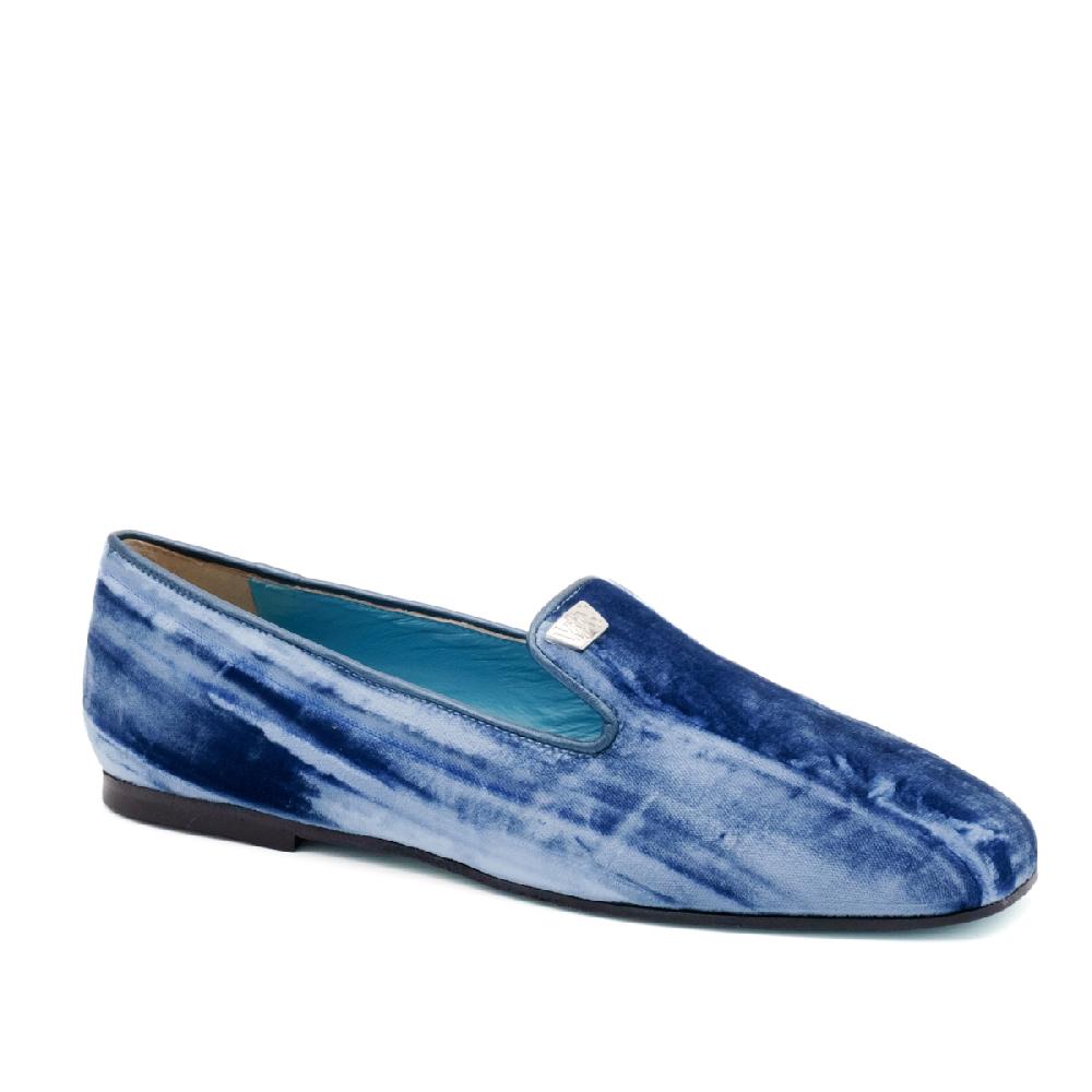 Amalfi by rangoni Ballerina Babbuccia blu Moda