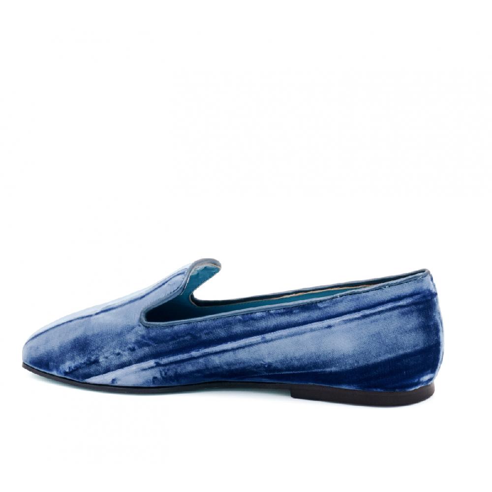 Amalfi by rangoni Ballerina Babbuccia blu Moda