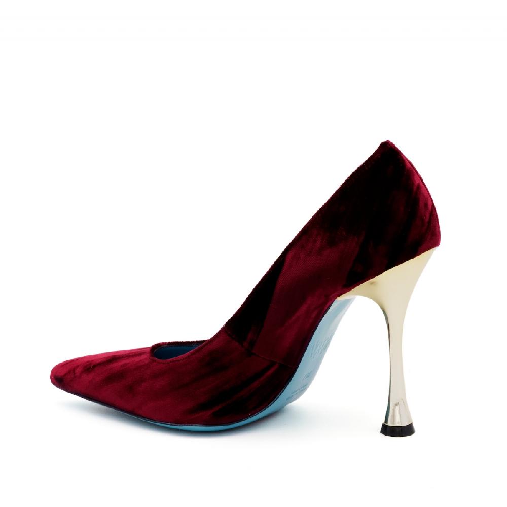 Amalfi by rangoni Décolleté Simply in velluto rosso 2025