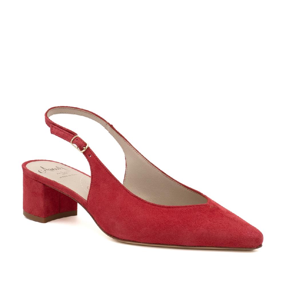 Amalfi by rangoni Slingback Panarea rosse Presa