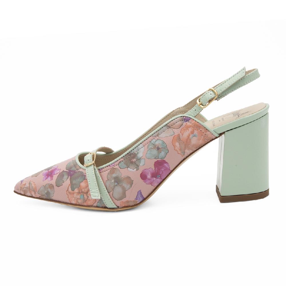 Amalfi by rangoni Décolleté Ibisco verde Soddisfazione Garantita