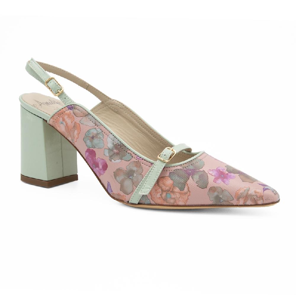 Amalfi by rangoni Décolleté Ibisco verde Soddisfazione Garantita