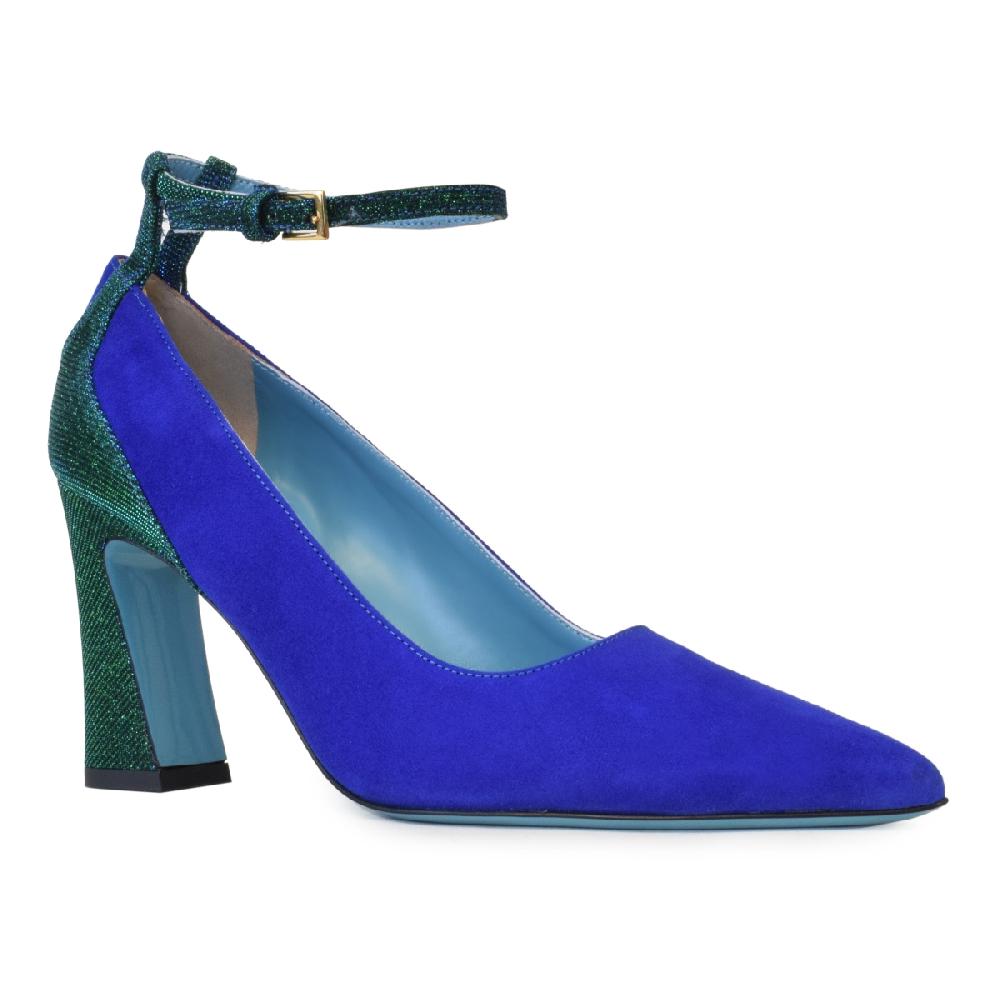 Amalfi by rangoni Décolleté Fosca blu elettrico Saldi Di Fabbrica