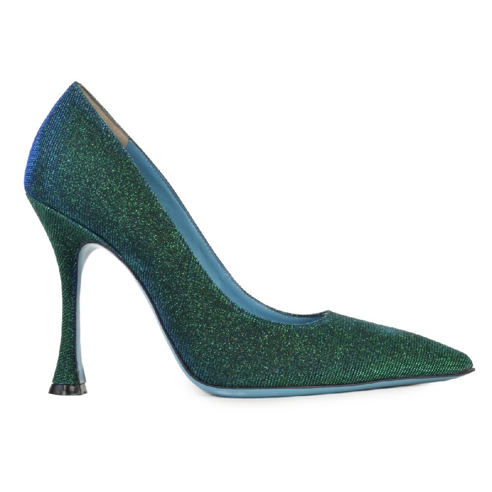 Amalfi by rangoni Décolleté Simply Emerald Glitter Nuova