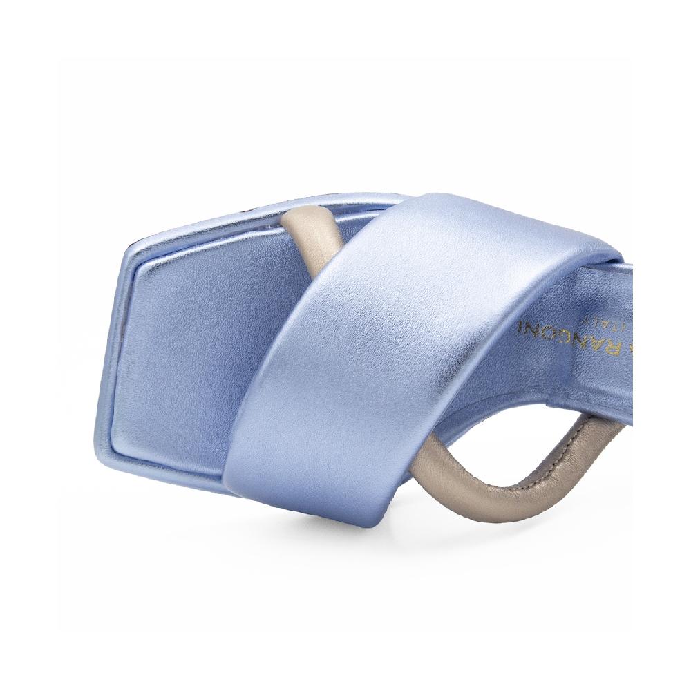 Amalfi by rangoni Mules Darius azzurro Sottocosto