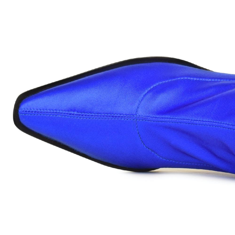 Amalfi by rangoni Stivale cuissard Dolores blu Vendite Flash