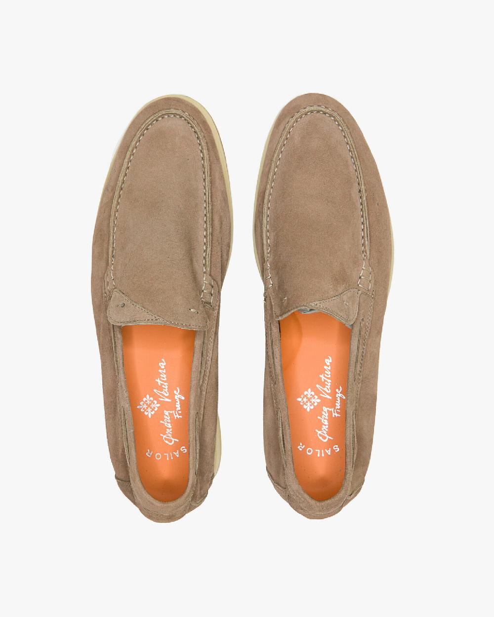 Andrea ventura MOCASSINO AQUARIVA ISEO IN SUEDE MOLE Moda