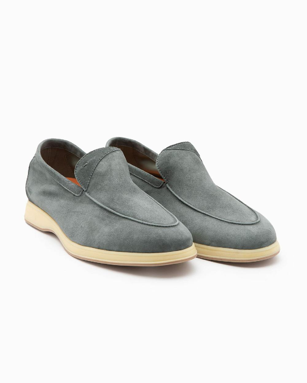 Andrea ventura Mocassino Aquariva beach in suede safari 2025