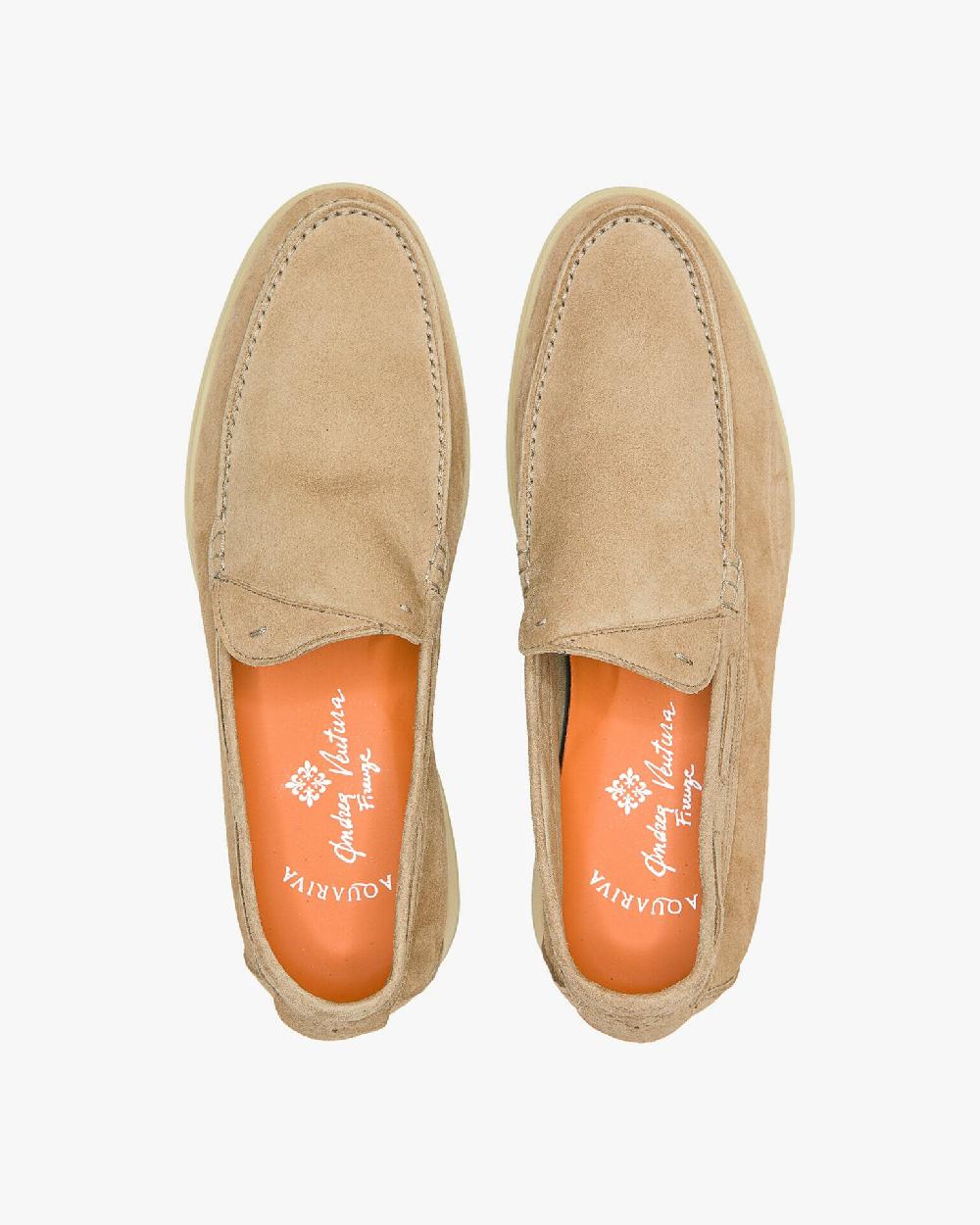 Andrea ventura MOCASSINO AQUARIVA ISEO IN SUEDE PARK AVENUE Nuovo
