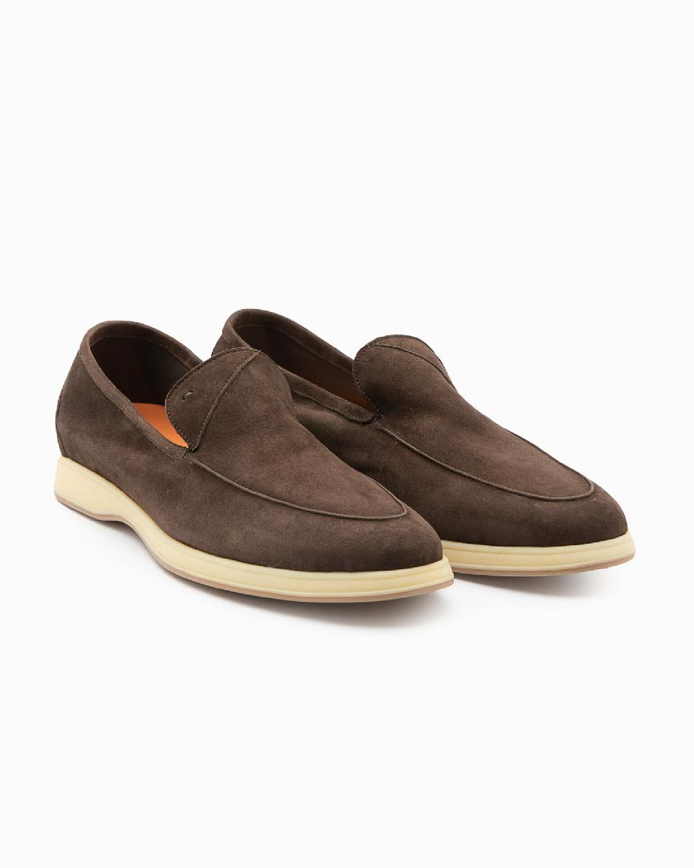 Andrea ventura Mocassino Aquariva beach in suede caffè Qualità