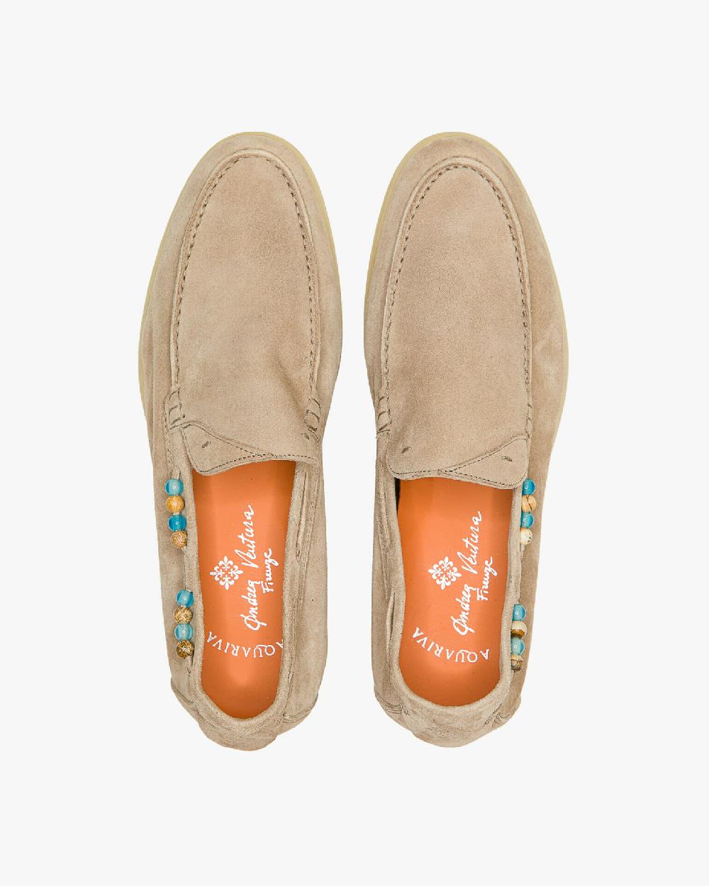 Andrea ventura MOCASSINO AQUARIVA PERLA2 IN SUEDE PARK AVENUE Promozione