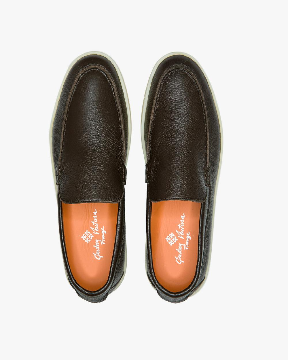 Andrea ventura MOCASSINO ST BARTH LS IN DEER LUXE T.MORO Pezzi Unici