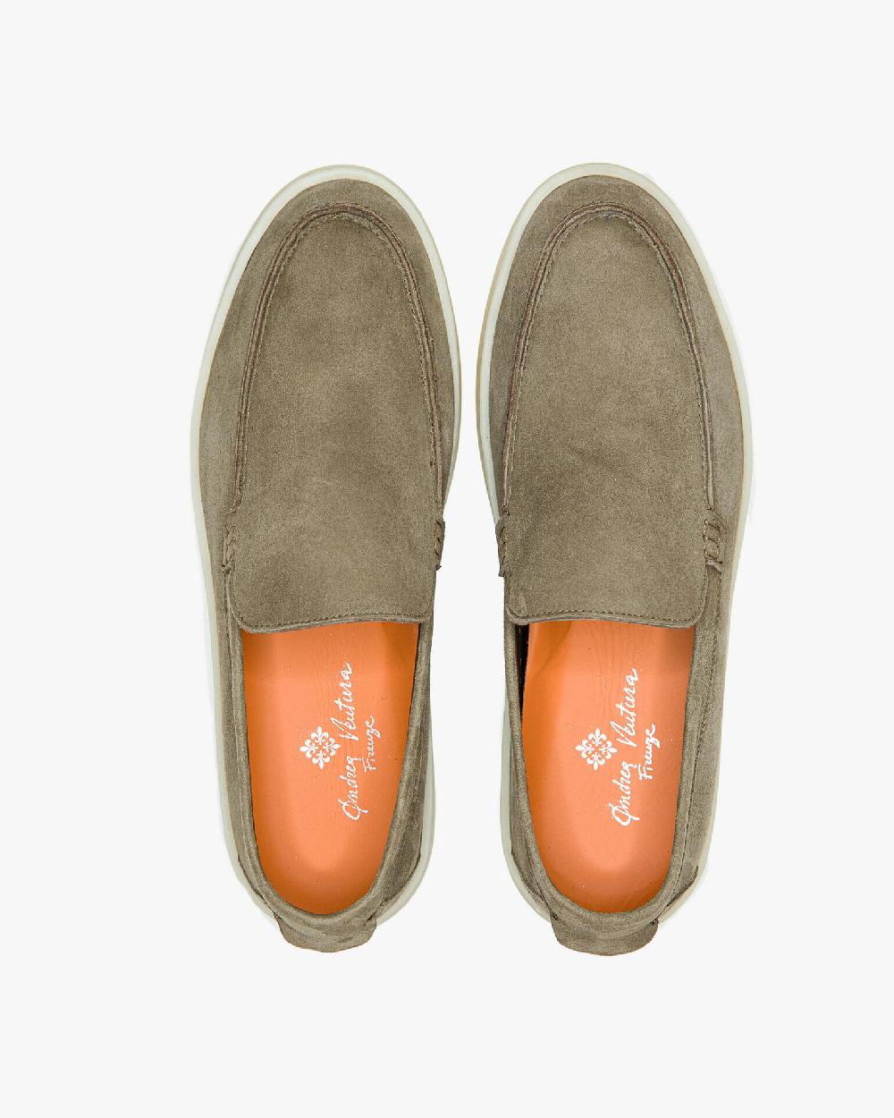 Andrea ventura MOCASSINO ST BARTH LS IN SUEDE MOLE Qualità Garantita