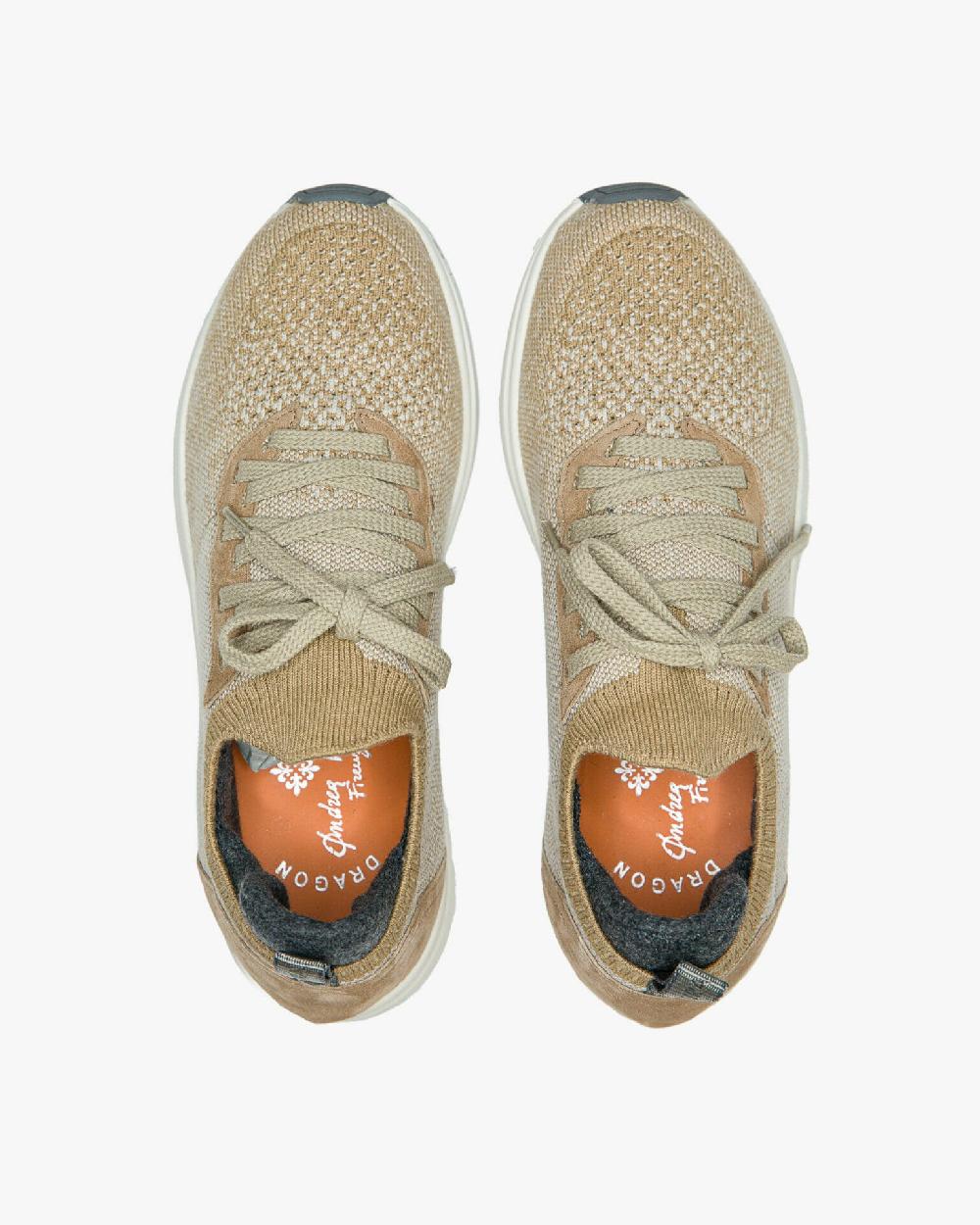 Andrea ventura GINNICA/SNEAKER DONNA W-DRAGON D IN FASHION CLOTH/SUEDE PARK AVENUE CON FODERA DI LANETTA Vendita