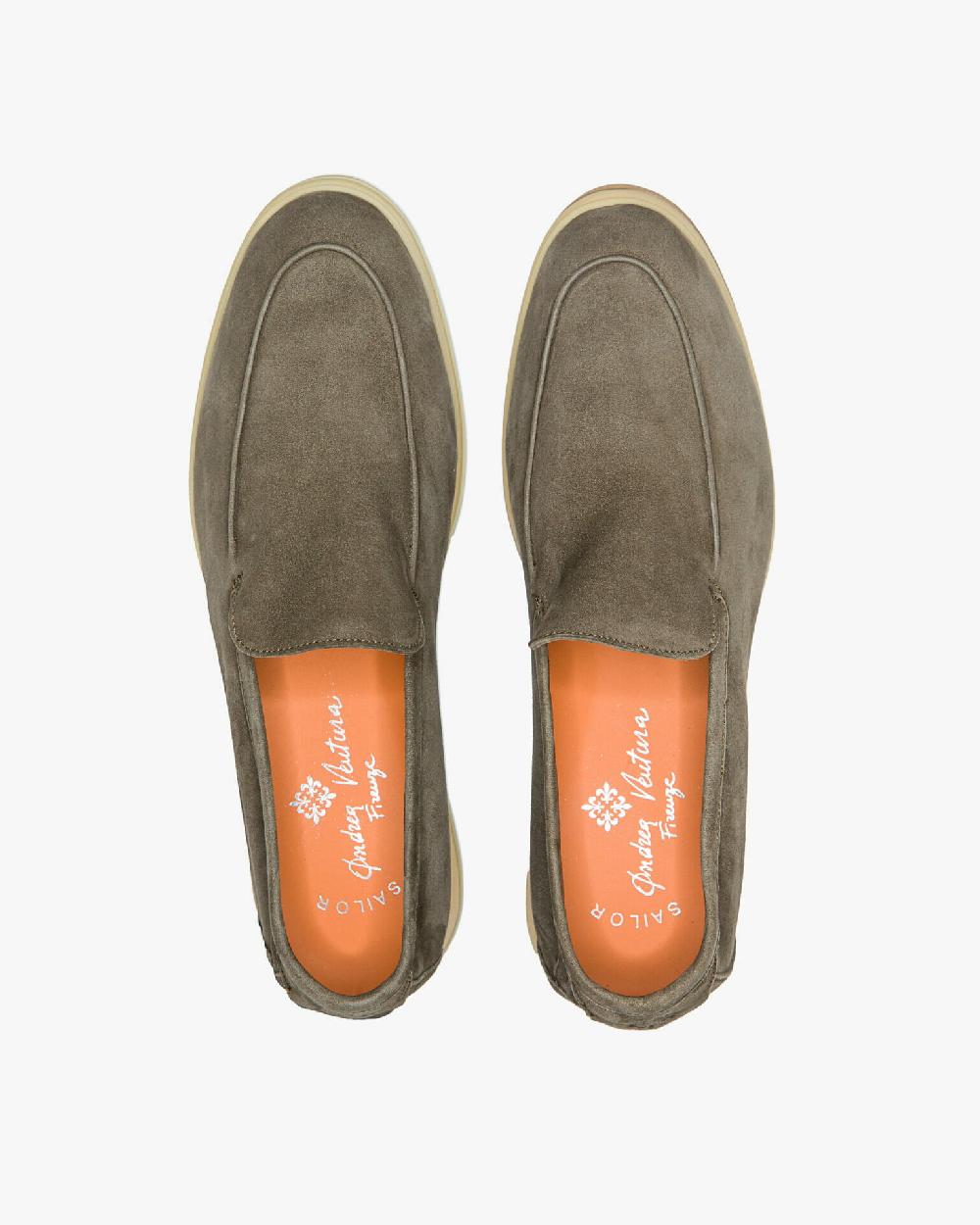 Andrea ventura MOCASSINO DONNA AQ-D COAST IN SUEDE MOLE Promozione