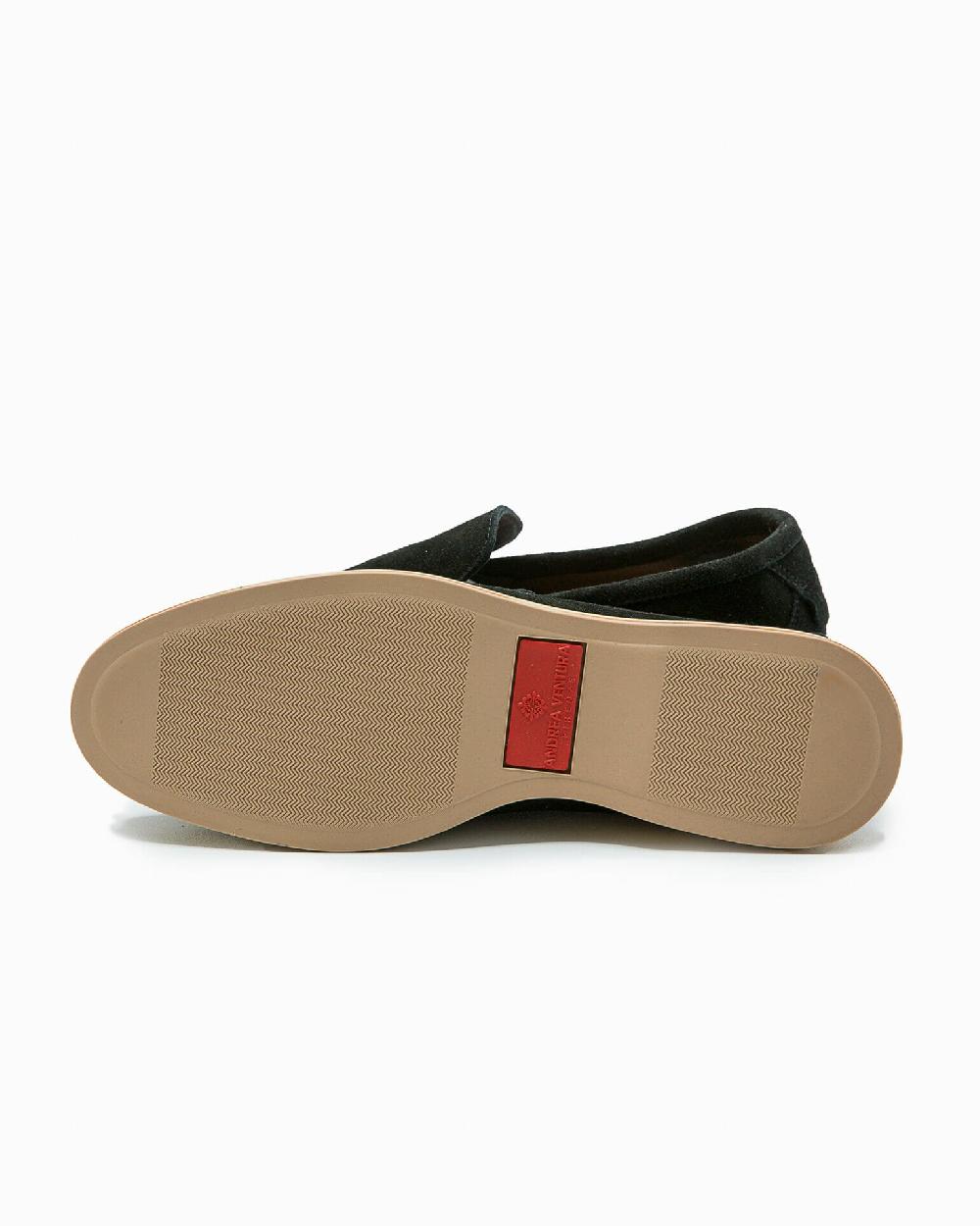 Andrea ventura MOCASSINO DONNA AQ-D COAST IN SUEDE NERO Spedizione Gratuita